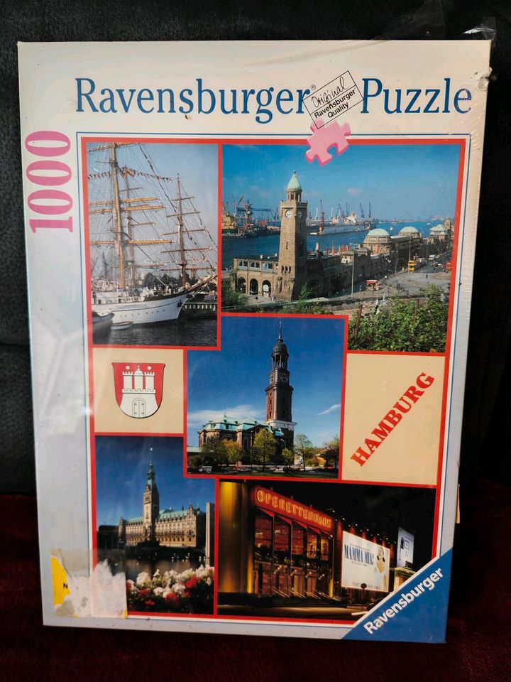 Ravensburger Puzzle, 1000 Teile, orig. verpackt von 2004 in Sankt Augustin