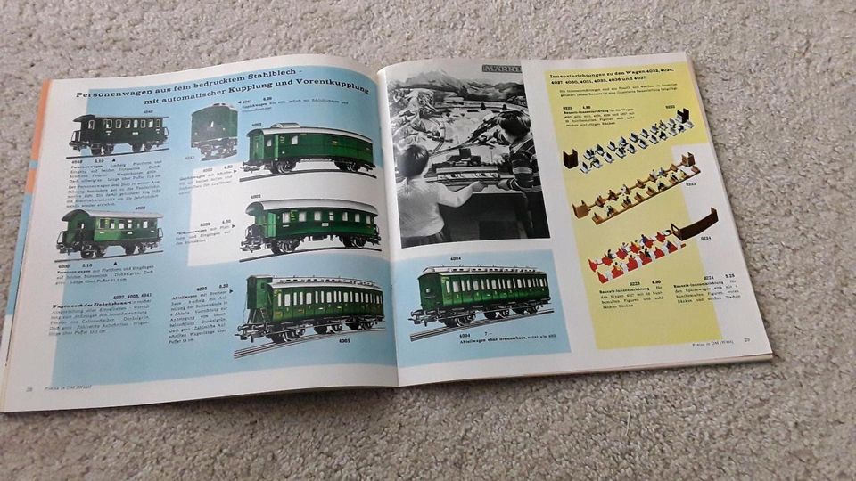 Märklin Katalog 1962/63 in Hamburg