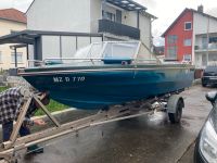 Motorboot sportboot mit Trailer und 120PS opelmotor Rheinland-Pfalz - Bad Kreuznach Vorschau