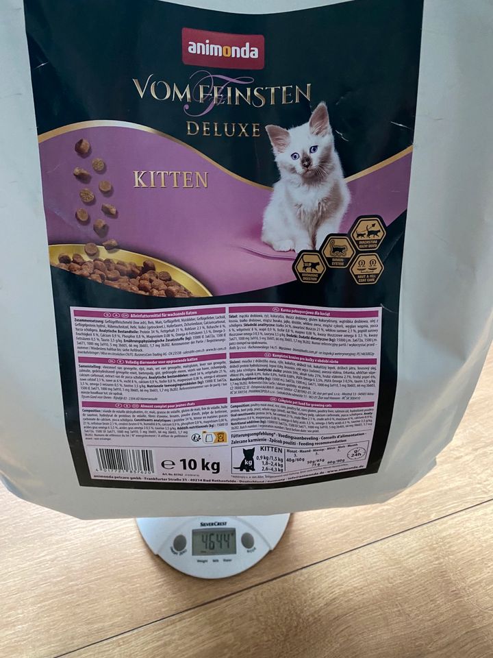 Kitten Futter Animonda vom Feinsten Deluxe Baby Pate Nassfutter in Bottrop