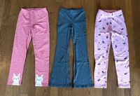 3x Leggings 128, h&m, S.Oliver, Topolino, top Bayern - Erlangen Vorschau