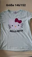 Hello Kitty Shirt mit Wende Pailletten Gr. 146/152 Sachsen - Klipphausen Vorschau