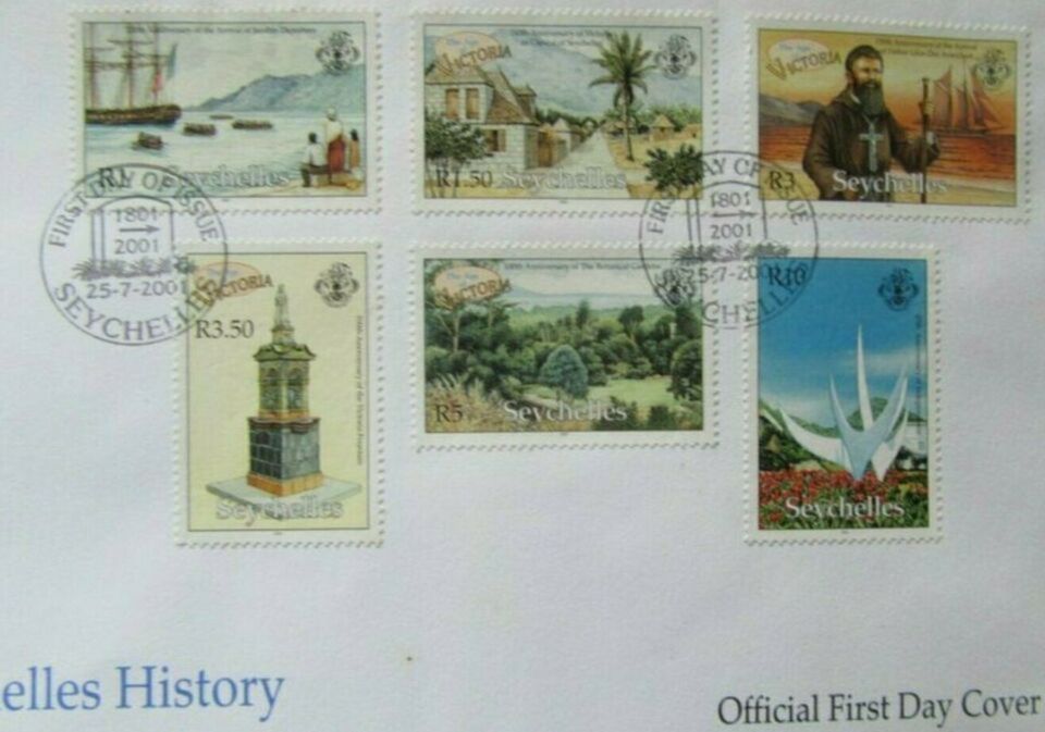 Ersttagsbriefe -- Briefmarken -- First Day Cover -- Seychellen in Ettenstatt