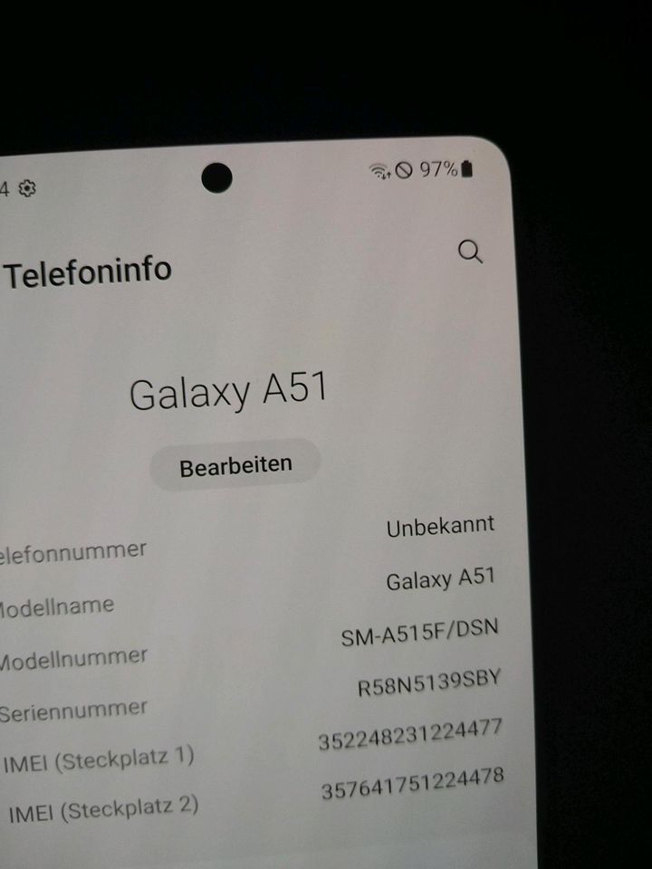 Samsung Galaxy A51 128GB iCloud frei Weiz in Dortmund