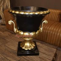 Barock Vase Maison Style schwarz gold Lackierung Deko Disco Nordrhein-Westfalen - Enger Vorschau