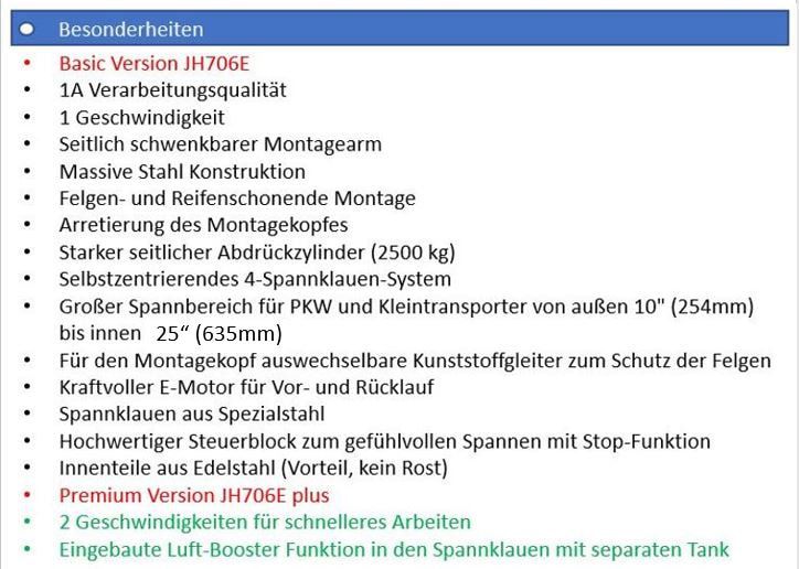 Profi Starterpaket Auswuchtmaschine und Montiermaschine in Ludwigsau