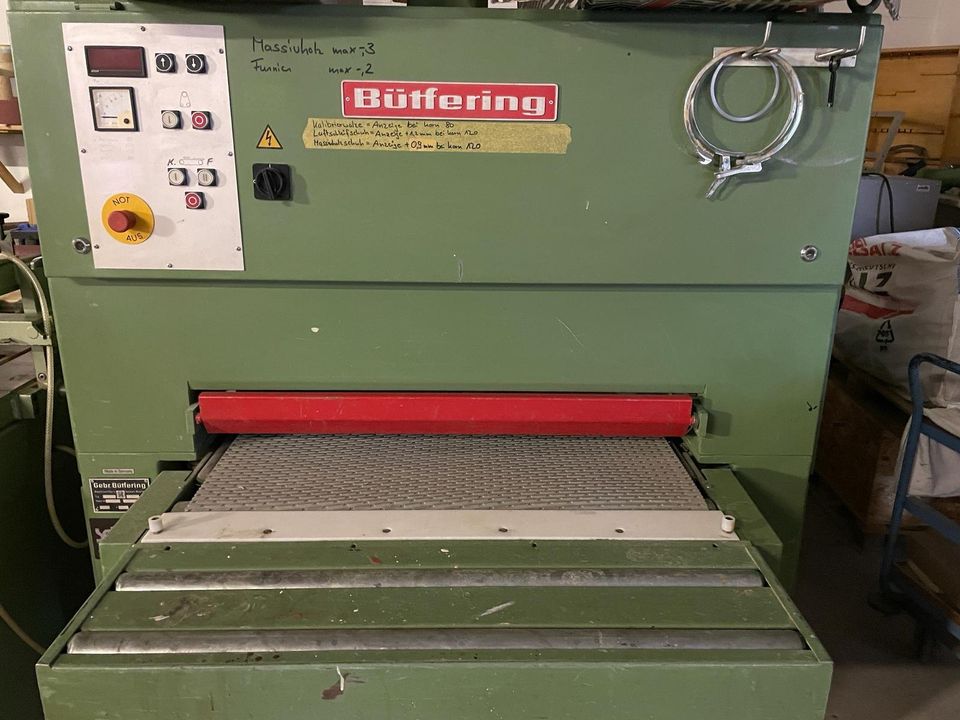 Bütfering ECO 950 Breitbandschleifmaschine in Colmberg