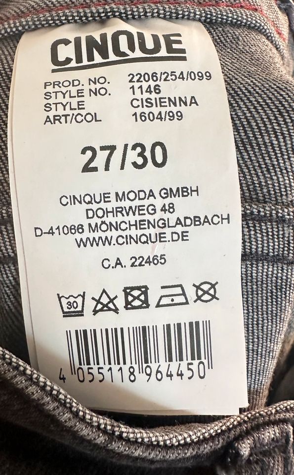 Cinque Jeans Hose in 27 in Speyer