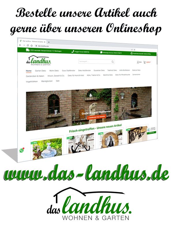 Gusseisen Garten-Schlauchhalter Pferd abrollbar Antik Stall-Deko in Chemnitz