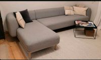 Bolia 4-Sitzer grau Wolle Eiche Sofa Chaiselounge Frankfurt am Main - Nordend Vorschau