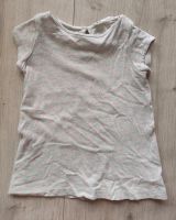 h&m T-Shirt beige mit neonfarbenen Herzen Größe 92 Rheinland-Pfalz - Weisel Vorschau