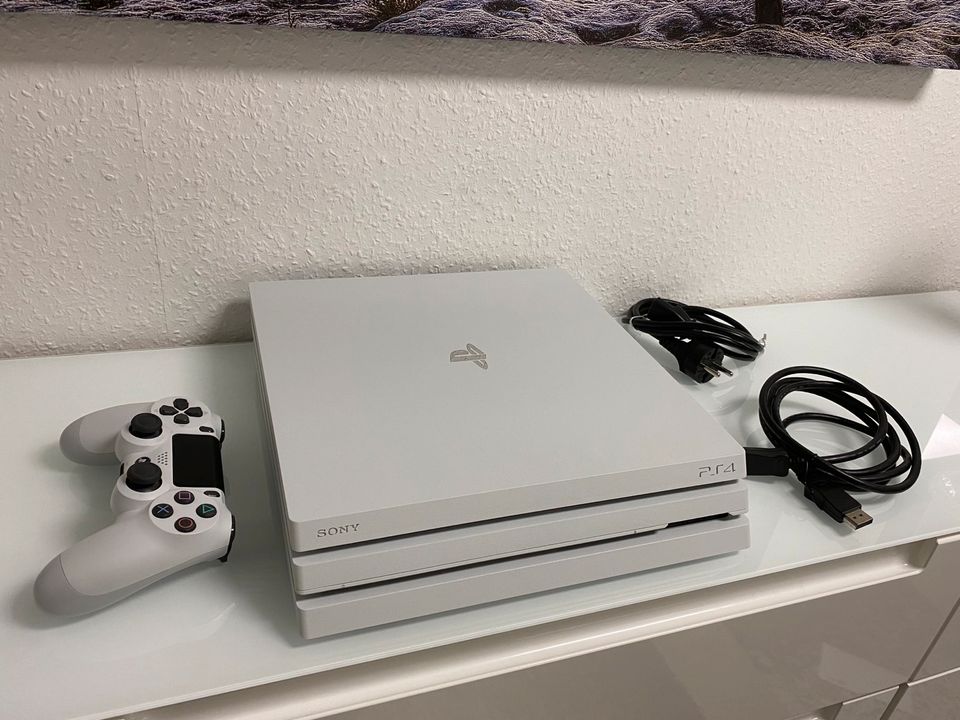 Playstation 4 Pro|weiss|schnelle 1TB SSD|TOP|PS4 Pro|Anlieferung✅ in Viersen