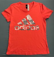 Adidas Damen Shirt T-Shirt Gr. M 38/40 Silber Print Hessen - Büttelborn Vorschau