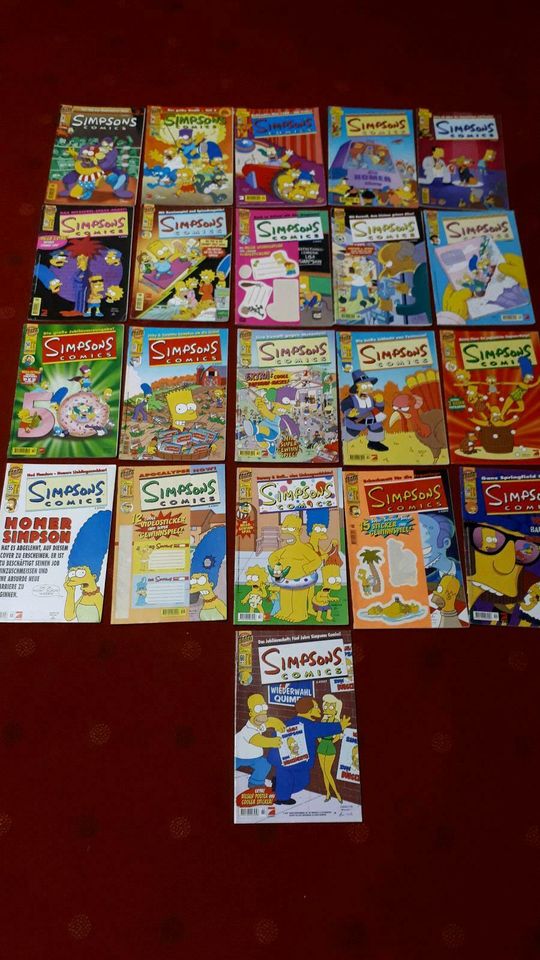 Simpsons Comics in Ehrenkirchen