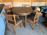 Holztisch ausziehbar + 4 Stühle Niedersachsen - Haverlah Vorschau