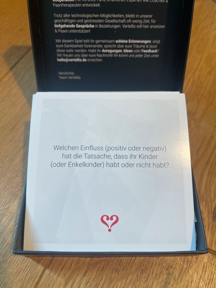 Vertellis Kartenspiel Partneredition in Heidelberg