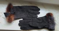 ROECKL Damenhandschuhe 7,5 schwarz Wildleder Cashmere Pelz Schleswig-Holstein - Kappeln Vorschau