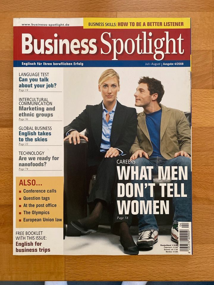 Business Spotlight - „What men don’t tell women“ in Hamburg