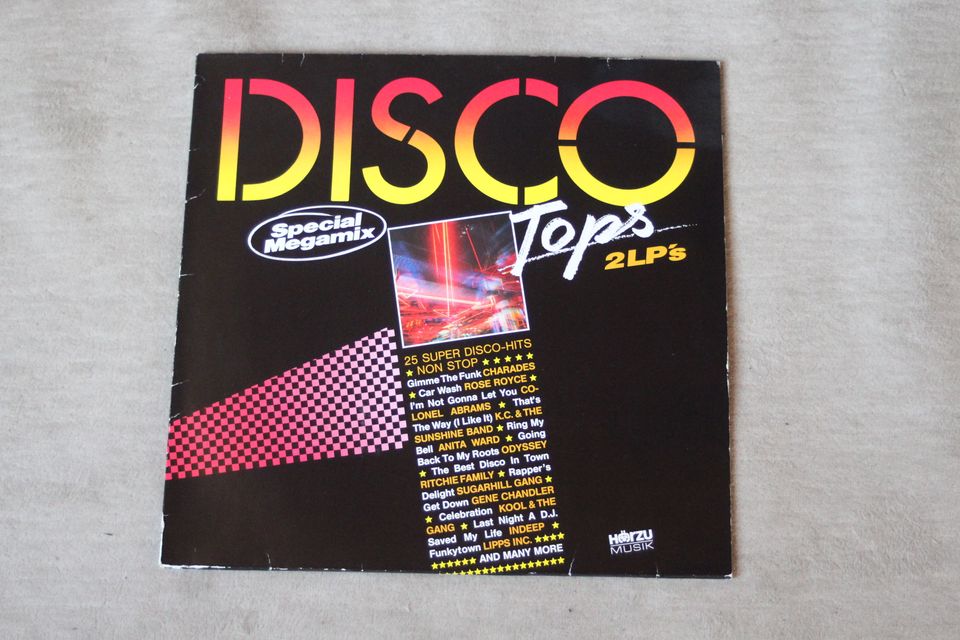 Disco Tops Special Megamix Schallplatte 2 LPS Vinyl in Sindelfingen