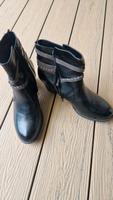 Neuwertige schwarze Stiefeletten  Gr. 40/41 Nordrhein-Westfalen - Krefeld Vorschau