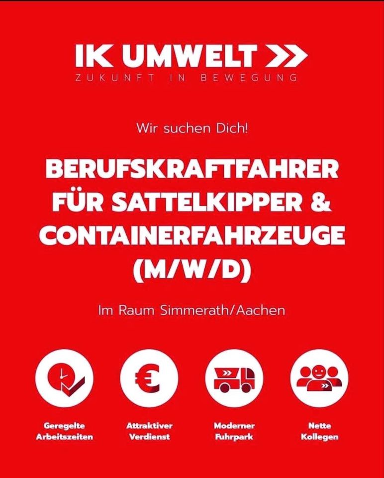 Berufskraftfahrer/in im Nahverkehr in Simmerath