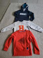 Jungen Klamotten   pullover Paket 3teile gr110 gebraucht. Niedersachsen - Beverstedt Vorschau