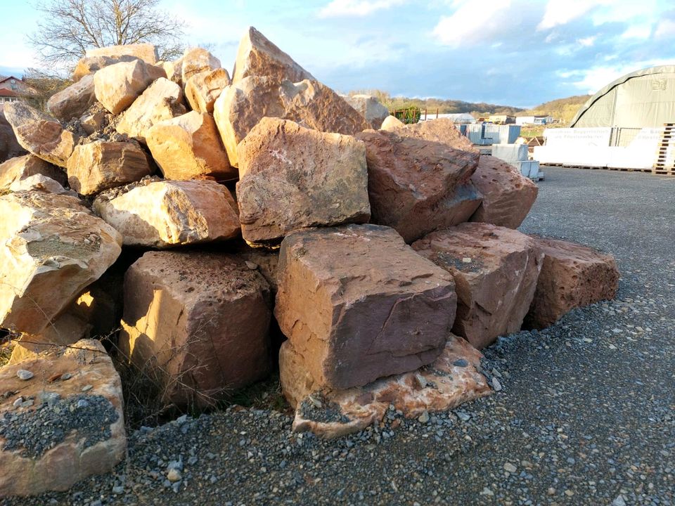Sandsteine in Burkardroth