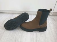 Chelsea Boots Gr.38 Khaki Grün Braun Stiefelletten Catwalk Niedersachsen - Drochtersen Vorschau