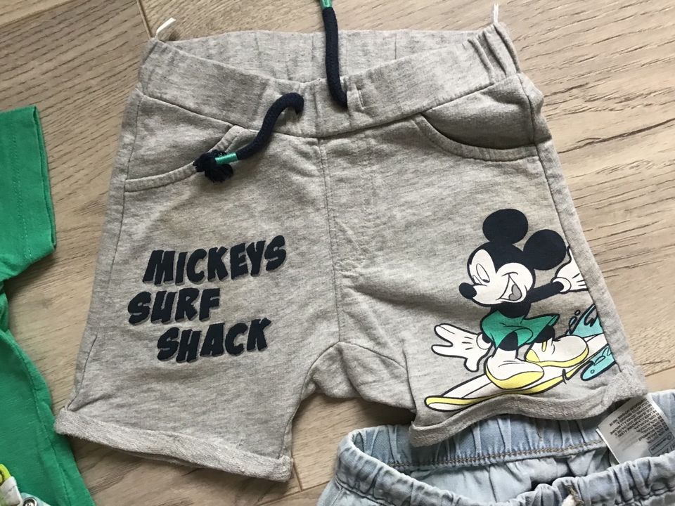 H&M s.Oliver Disney Sommer Paket TShirt Shorts Gr 80 in Hiddenhausen