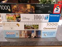 Puzzle 1000 Teile Disney, Kinkade Nordrhein-Westfalen - Oelde Vorschau