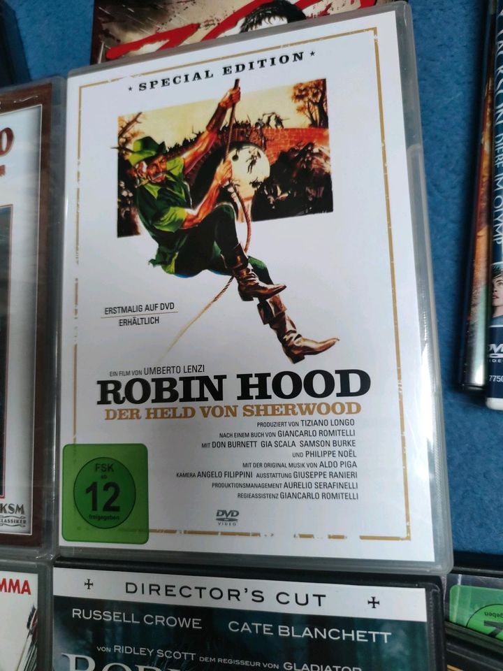 6 x Robin Hood Klassiker DVD zb Lex Barker in Meinersen