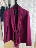 Schicker Blazer Bordeaux Gr 38 mit Schlaufe zum Binden Bonprix Ramersdorf-Perlach - Ramersdorf Vorschau