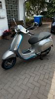 Vespa Elettrica 45km/h Siber/ Blau wie Neu !! Hessen - Waldeck Vorschau