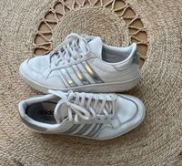 adidas Damen Team Court Schuhe EG9824 weiß Silber Bayern - Haßfurt Vorschau