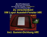Ausstellfenster HR rechts B1 Gummidichtung Türgummi VW Lupo Arosa Rheinland-Pfalz - Bad Sobernheim Vorschau
