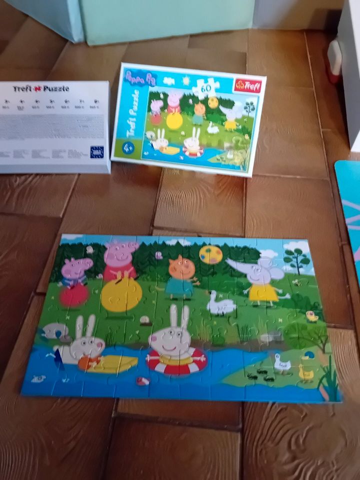 Kleine Kinderpuzzles, Mini-Maus und Peppa-Schwein, 3+ und 4+ in Grafschaft