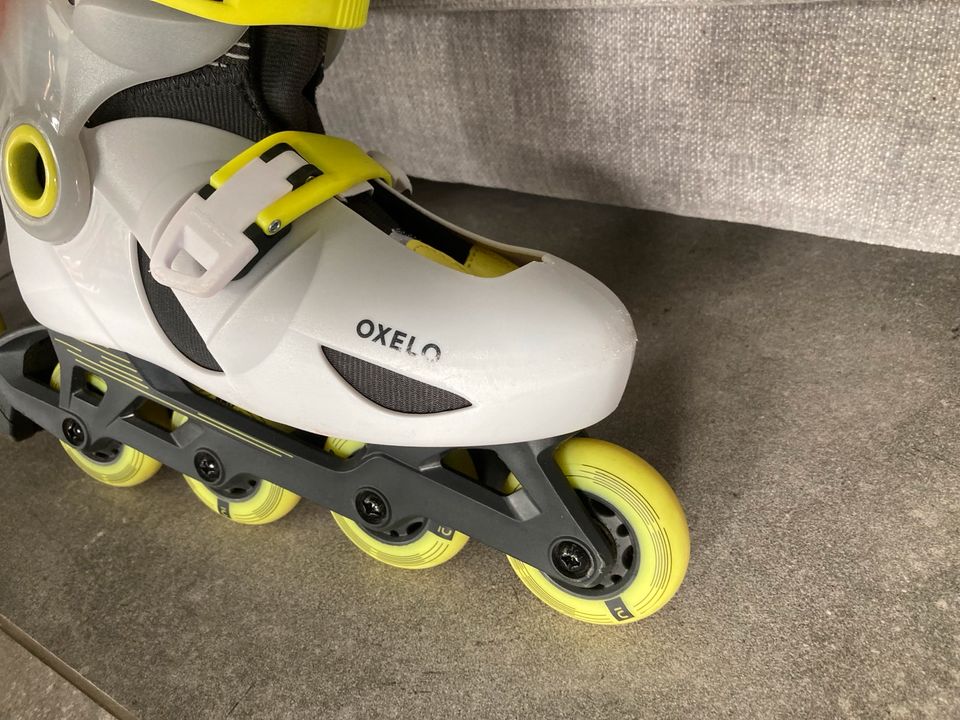 Inline Skates Inliner Kinder Decathlon Oxelo 32/34 mitwachsend in Teltow