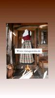 Dirndl, Dirndlgwand, handgemachtes dirndl, midi, 36, s, vintage Bayern - Riedering Vorschau