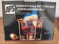 Servierschale mit Stövchen "Feuerzangenbowle" Niedersachsen - Emtinghausen Vorschau