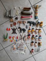 Playmobil 14 Indianer Figuren 2 Kanus Totempfahl  Waffen Geier Nordrhein-Westfalen - Wiehl Vorschau