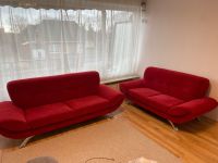 Verkauft wird Couch Sofa in Farbe rot richtig gute Zustand Hamburg-Mitte - Hamburg Billstedt   Vorschau