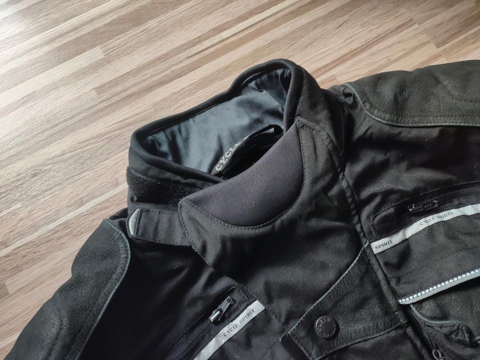 Motorradjacke Cycle Spirit, lang, Gr. 106, schwarz, Top Zustand in Gelsenkirchen