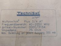 TechniSat Multiswitch Rheinland-Pfalz - Bad Münster-Ebernburg Vorschau