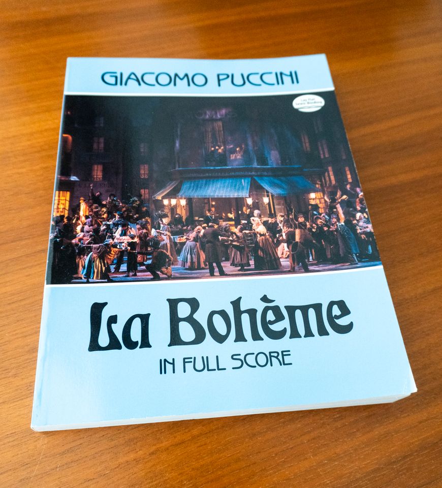 Puccini - La Boheme - Partitur Dover - neuwertig in Lübeck