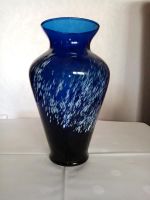 Vase, dunkelblaue Glas Niedersachsen - Gronau (Leine) Vorschau