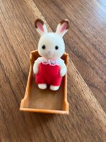 Sylvanian Families Schokoladen Baby 5405 mit Wiege Hasenbaby Düsseldorf - Angermund Vorschau