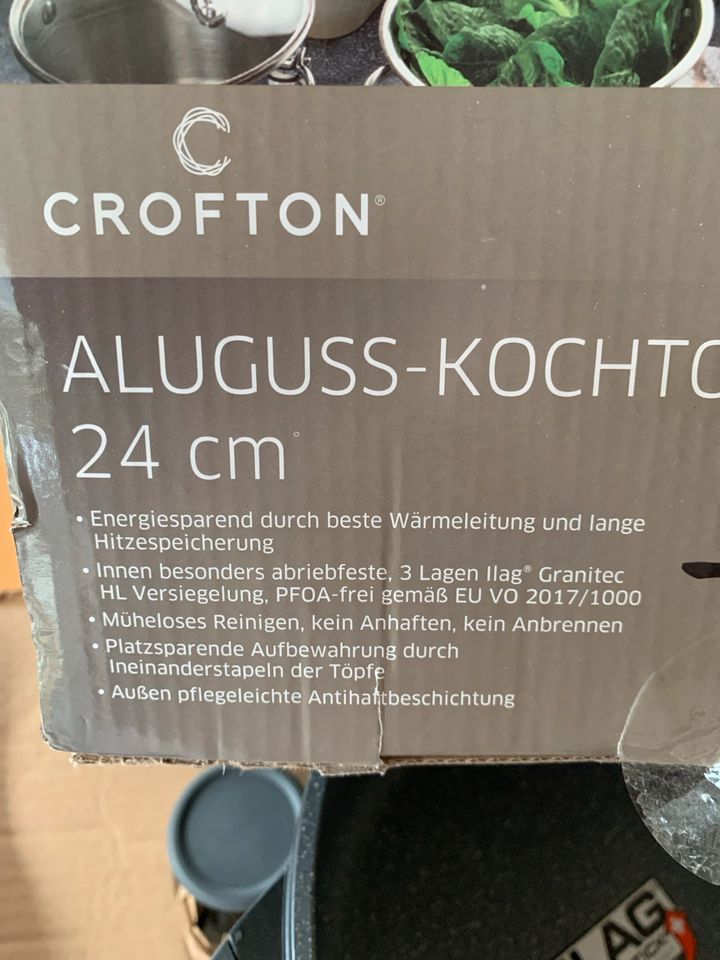 Neuer Kochtopf / Deckel 24 cm Orginalverpackt in Mutlangen
