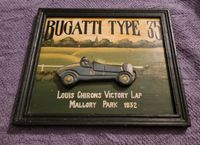 Bugatti Holzbild Vintage Baden-Württemberg - Karlsruhe Vorschau