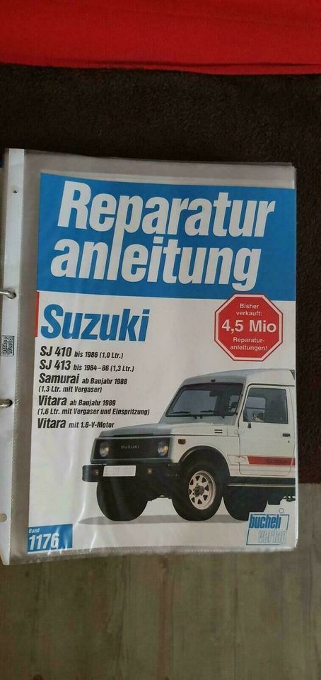Werkstatthandbuch Reparaturanleitung Suzuki SJ Samurai Vitara in  Nordrhein-Westfalen - Witten, Ersatz- & Reparaturteile