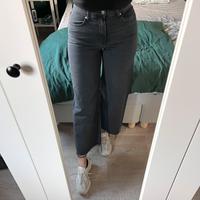 Wide Jeans grau H&M Hessen - Bad Emstal Vorschau